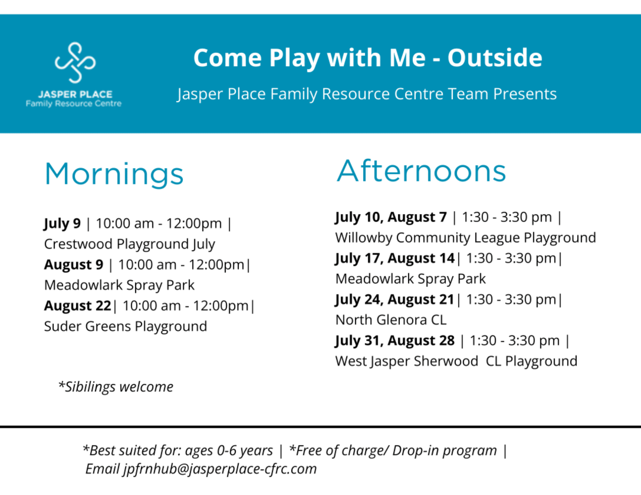 Come Play with Me Outside