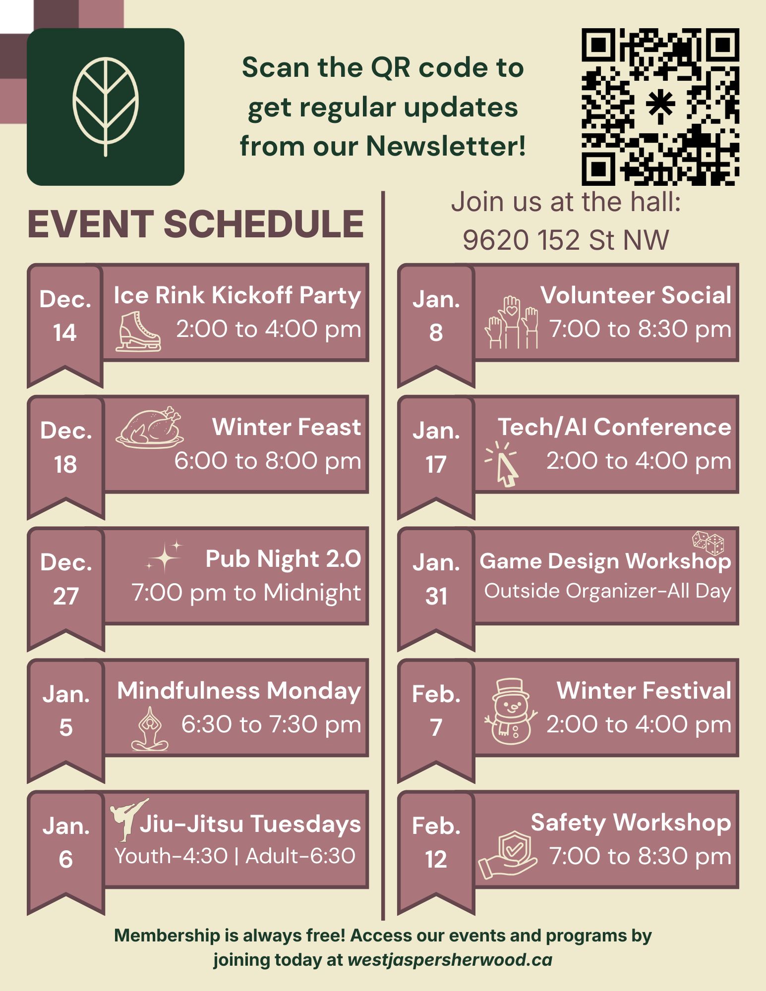 Upcoming Events